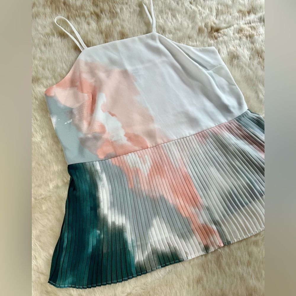 Nine‎ West Pleated Tank Top